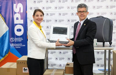 Guatemala recibe equipo para Telemedicina