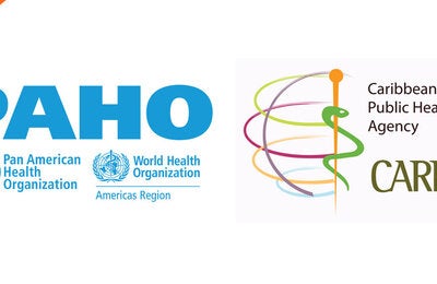 PAHO and CARPHA logos