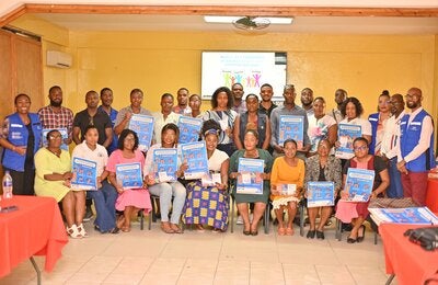 Photo de groupe de la formation a Jeremie