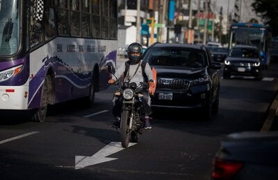 Seguridad Vial en las avenidas de Lima