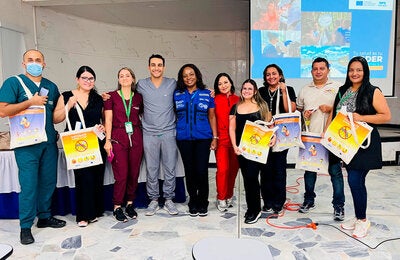 personal de fortalece el acompañamiento a hospitales del país en manejo clínico de la Fiebre Amarilla