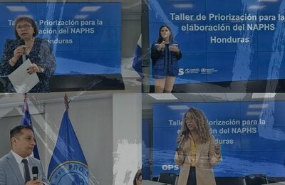 Autoridades en taller de seguridad sanitaria 