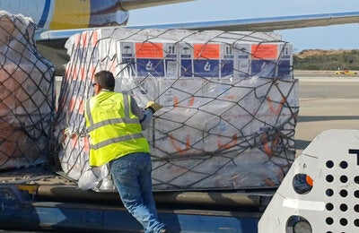 Las últimas 500 mil dosis de pentavalente llegaron en dos vuelos comerciales
