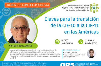 Claves para la transición de la CIE-10 a la CIE-11 en las Américas