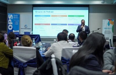 Participantes del ejericicio de simulación ante evento de por gripe aviar