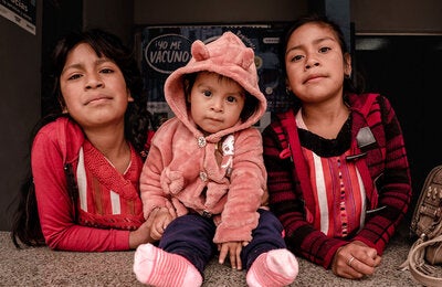 Niños guatemaltecos