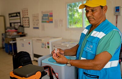 Héroes del Vacunación en la Mosquitia