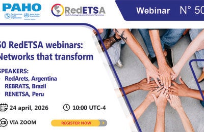 50 RedETSA webinars: Networks that transform