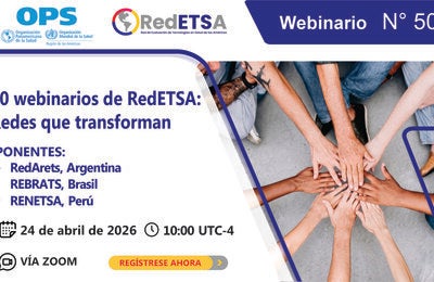 50 webinarios de RedETSA: Redes que transforman