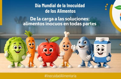 banner del Día Mundial de la Inocuidad de los alimentos 2026