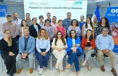 Equipo participante en la misión VIH Honduras