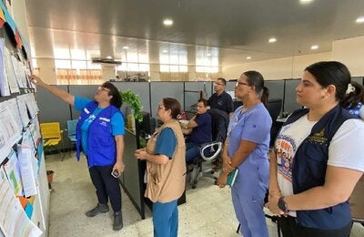 visita CERF a CIS Tocoa