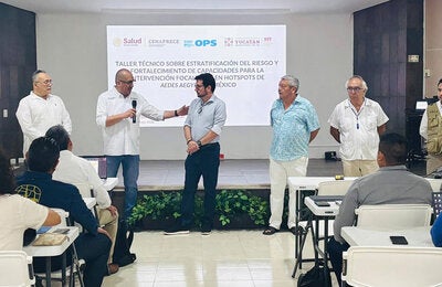 Taller técnico sobre estratificación del riesgo y fortalecimiento de capacidades para intervenciones focalizadas en hotspots de Aedes aegypti en México