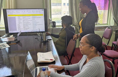Data analysis training - Ministry of Health Dominica