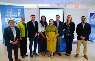 Equipo de OPS en Puerto Rico