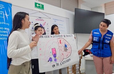 presentacion en salon de clase