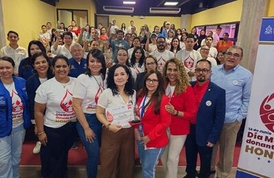 Donantes voluntarios de sangre