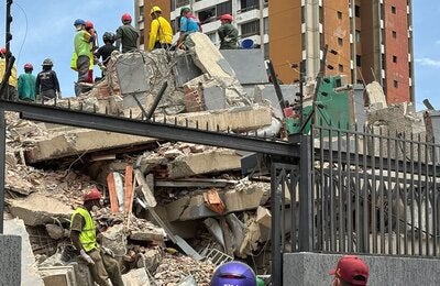 Destroyed building -  UNOCHA/Luisana Solano
