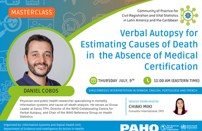 webinar: Verbal Autopsy for Estimating Causes of Death in the Absence of Medical Certification