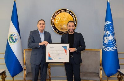 Director Barbosa and President Bukele