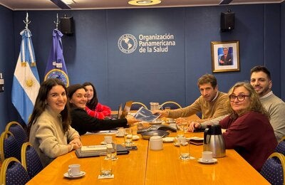 Foto de los participantes del encuentro