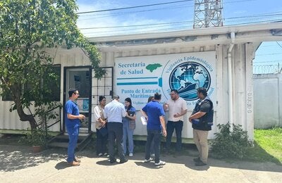 ERRA en punto de entrada marítimo en Cortés