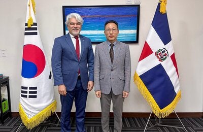 La OPS/OMS RD fortalece el diálogo con República de Corea para impulsar cooperación en salud