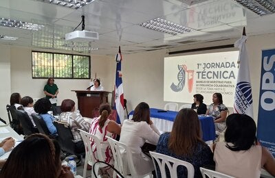 OPS/OMS apoya el fortalecimiento de capacidades nacionales para la vigilancia colaborativa