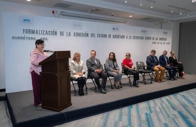 Mensaje de la secretaria de Salud del estado, María Martina Pérez Rendón