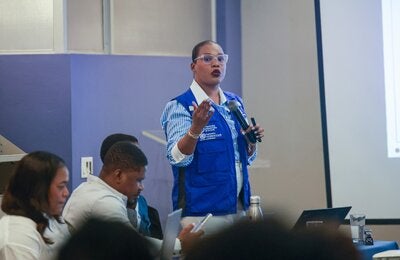 intervention de la collegue de l'OPS