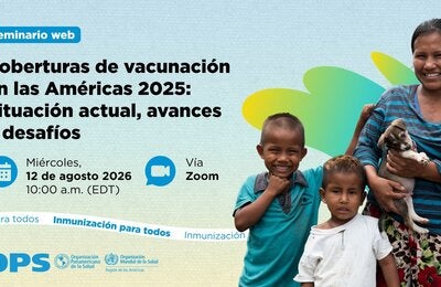 Coberturas de vacunación en las Américas 2025