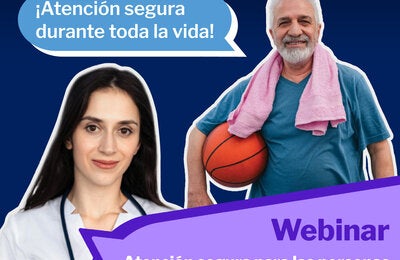 Invitación al seminario web por el día mundial de la seguridad del paciente 2026