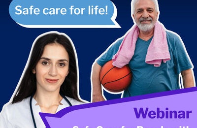 Invitation card for the World Patient Safety Day