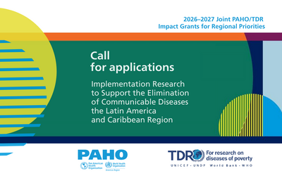 PAHO and TDR Launch Regional Call to Accelerate the Elimination of Communicable Diseases in the Americas