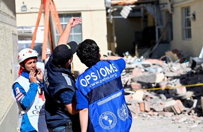 Apoyo de OPS en el campo