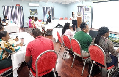 Workshop participants and facilitator