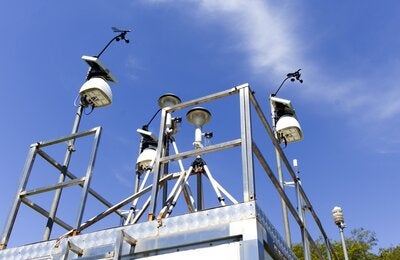 Estación de monitoreo del aire