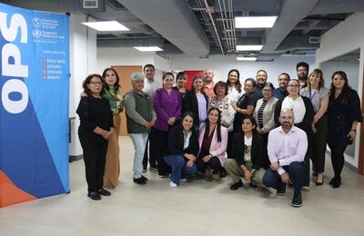 Particiantes del taller de enfermedades transmisibles