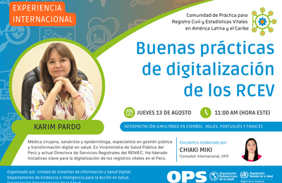 Buenas prácticas de digitalización de los RCEV