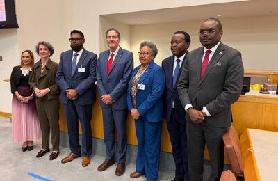 Africa CDC and PAHO meeting. Group photo
