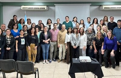 Foto grupal de los participantes