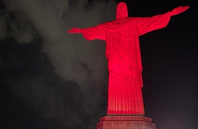 CRisto vermelho
