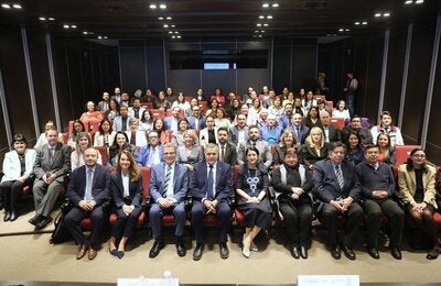 Personal de salud y COFEPRIS que participó de la vista de la OMS