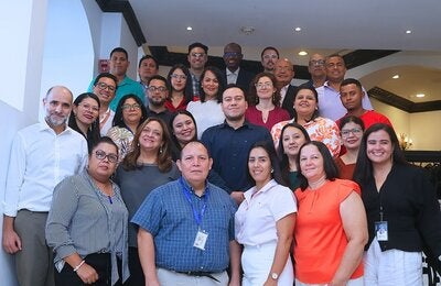 Equipo nacional en taller de malaria Kaukira