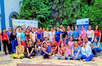 Promotoras de salud materna en Trojes