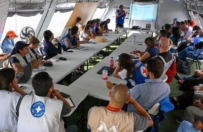 Reunión del Cluster Nacional de Salud en La Guaira
