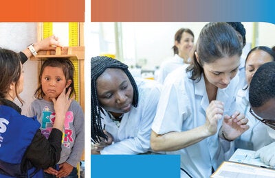 Collage of patients in primary health care centers