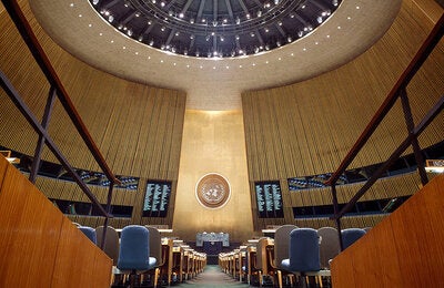 UNGA Conference hall