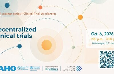 Decentralized clinical trials