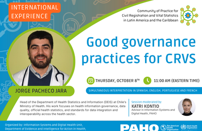 Good governance practices for CRVS